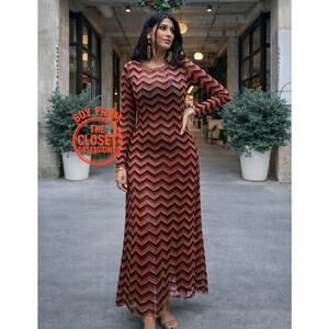 RARE!!! MANGO Geometric Knitted Dress NWT